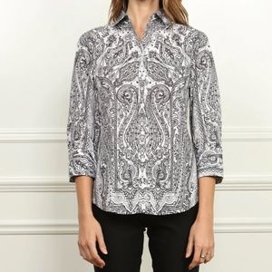 Hinson Wu Diane‎ button down shirt. NWOT .Retail 212